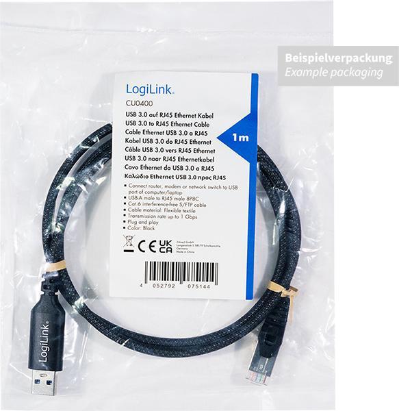 Image du produit LogiLink Câble réseau (S/FTP, CAT6, 10 m)