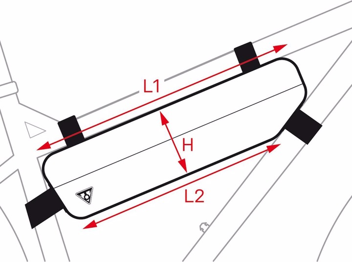 Image du produit Topeak Midloader (6 l, Sacoche de cadre)