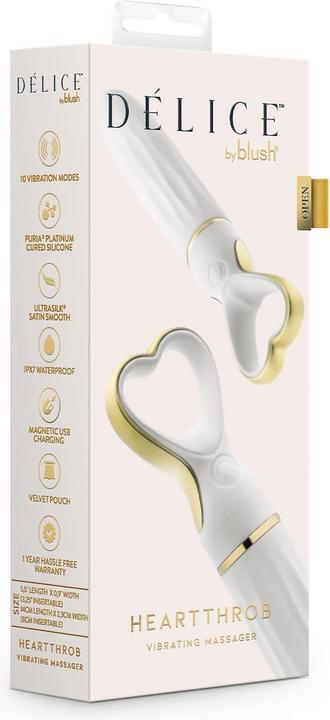 Produktbild Blush delice heartthrob white bouquet