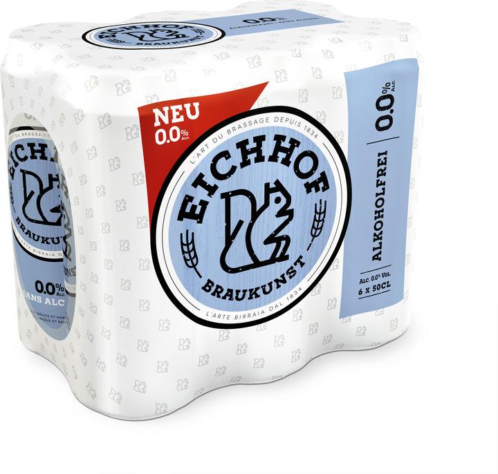 Actual product image Eichhof 0.0 (6 x 50 cl)