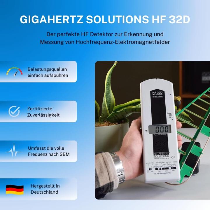 Productafbeelding Gigahertz Solutions Hoogfrequente (HF) elektrosmogm