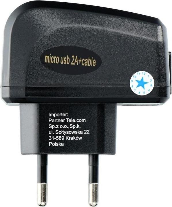 Produktbild BlueStar Blue Star TFK-TC-1095B 1x USB-A 2A Ladegerät (5901737411556) (10 W, 1 Port)