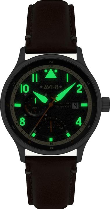 Produktbild AVI-8 AV-4101-0B Hawker Hurricane McKellar Dual Time (Fliegeruhr)