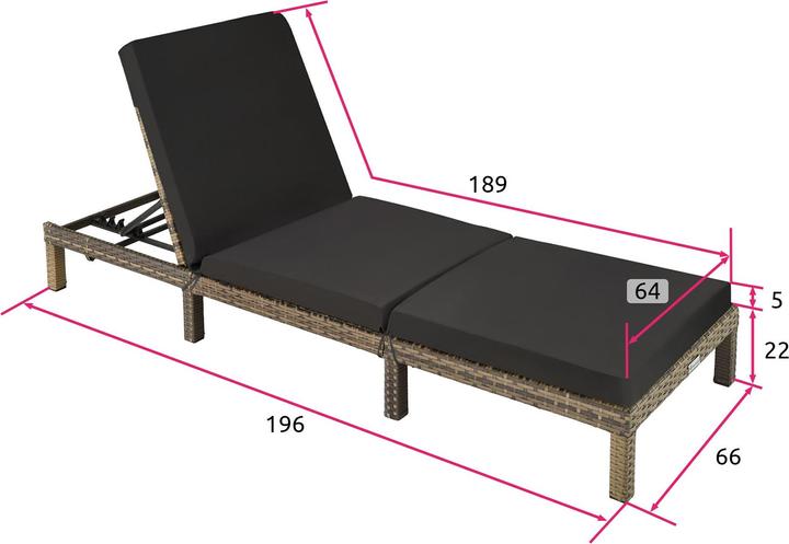 Produktbild tectake Sofia (196 cm)