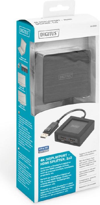 Actual product image Digitus 4K DP - HDMI Splitter