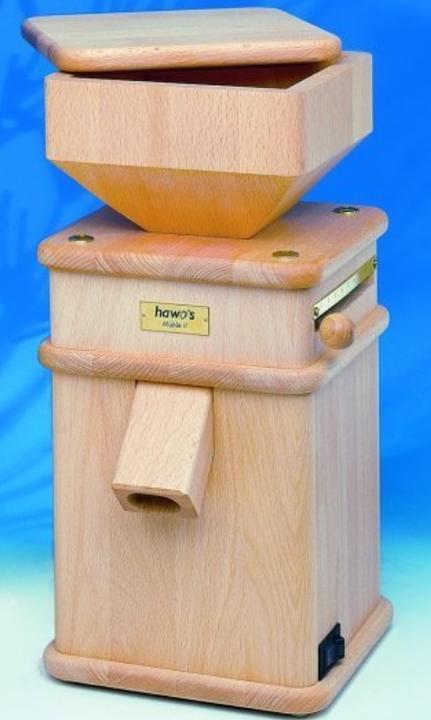 Actual product image Hawos mill 2