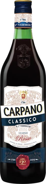 Carpano Classico Rosso (16 %, Italien, 1 x 75 cl, Wermut)
