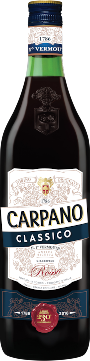 Image du produit Carpano Classico Rosso (18 ans, 16 %, Italie, 1 x 75 cl, Vermouth)