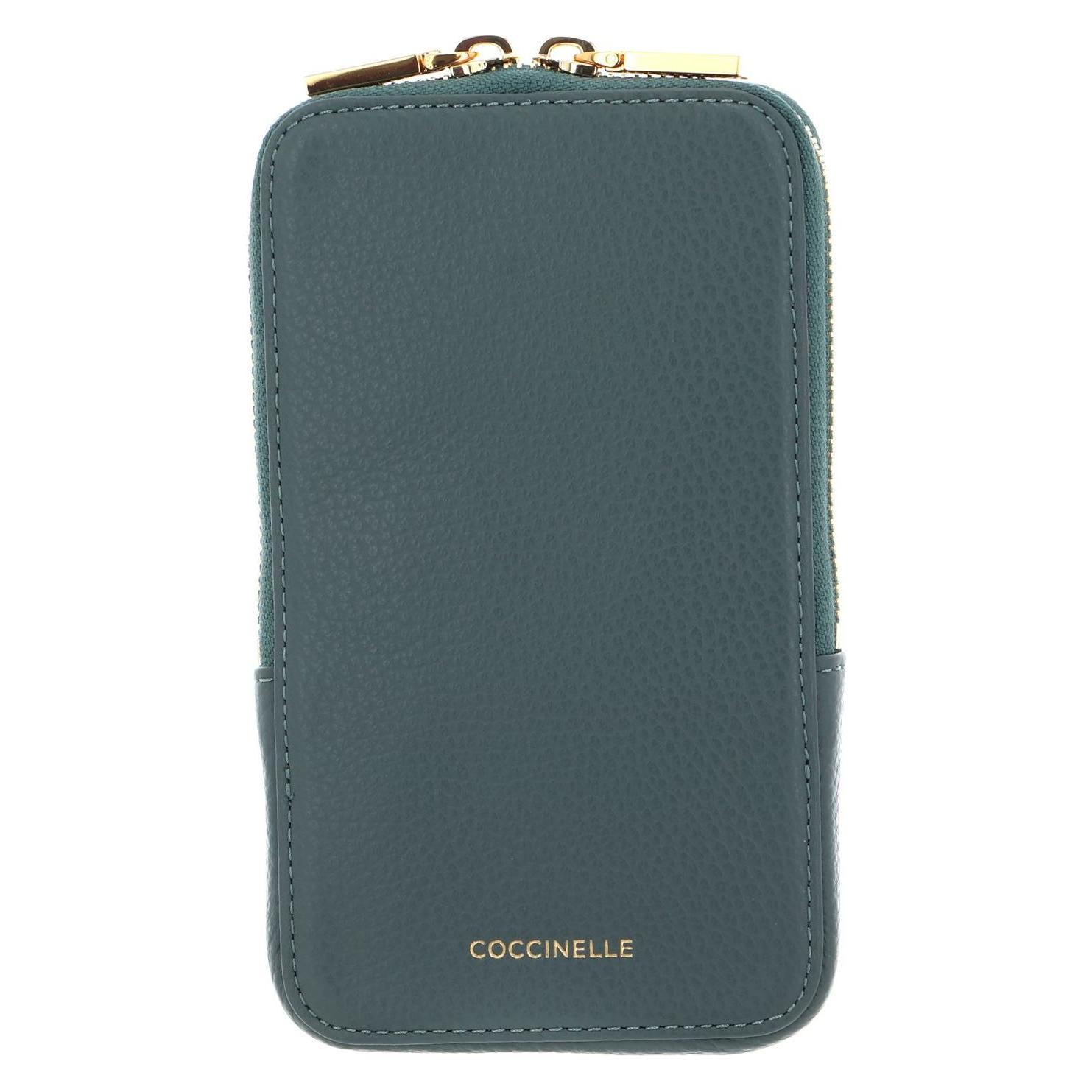 Coccinelle, Damen, Handtasche, Flor Hi-Tech Phone Bag, Grün