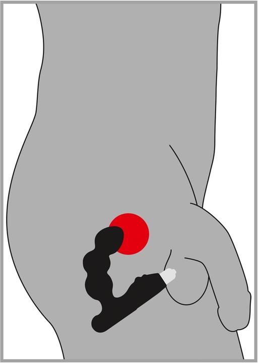 Actual product image Rebel Bead-shaped prostate stimulator