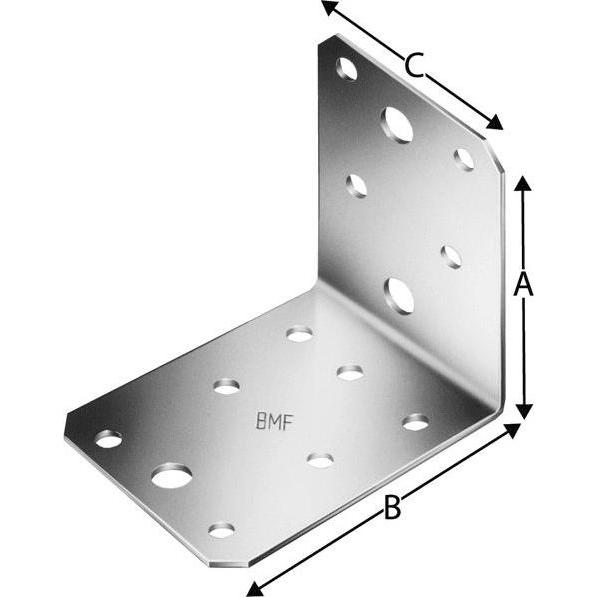 Simpson Sst, Baubeschläge + Holzverbinder, Winkelverbinder (Winkelverbinder, 1 Stk.)