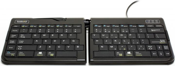 Actual product image Bakker Elkhuizen Goldtouch Travel Go2 (Eng. Int., Cable)