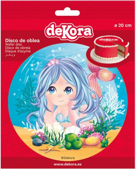 Actual product image Dekora Edible disc - Mermaid (1 x)