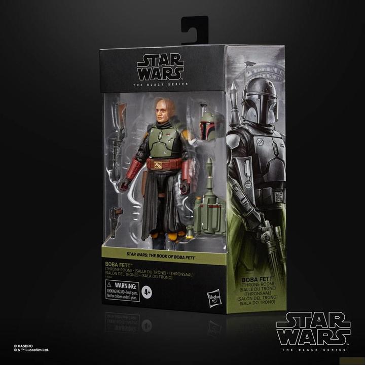 Produktbild Hasbro The Black Series Boba Fett (Thronsaal) 15 cm grosse Star Wars: The Book of Boba Fett Figur