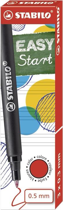 Produktbild STABILO Easy Original Refill (Ersatzmine, Rot, 0.50 mm)