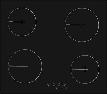 Image du produit Simfer H6.040.DECSP Four encastrable, 60 cm, 4 VTC, Touch Control, Cado Connection, Black Glass Vitrocer