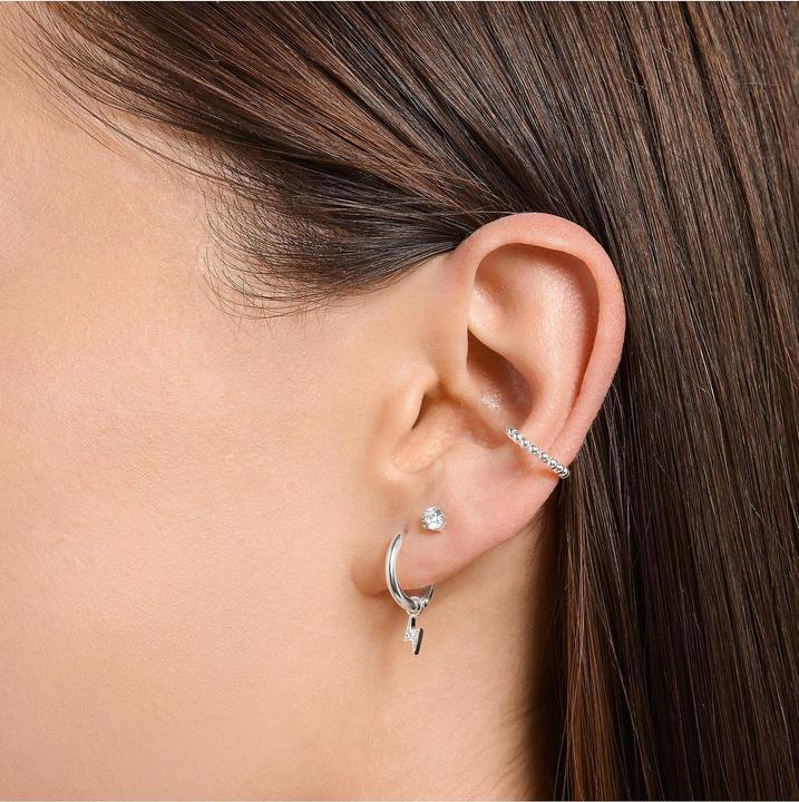 Image du produit Thomas Sabo Créole simple avec pendentif éclair argent (Argent sterling 925)
