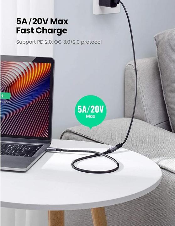 Actual product image Ugreen USB C – USB C (1 m, USB 3.1)