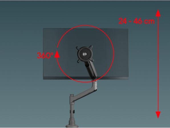 Actual product image One for All One-For-All Monitor Halterung Dynamic Single Heavy Duty