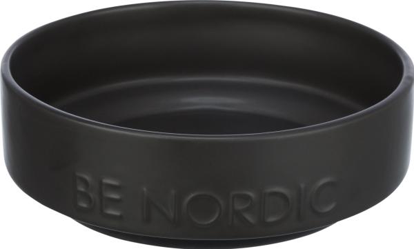 Image du produit Trixie Be Nordic Voerbak Hond Keramiek / Rubber Zwart (0.50 l)