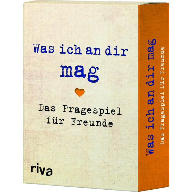 Riva Was ich an dir mag – Das Fragespiel für Freunde (Deutsch)