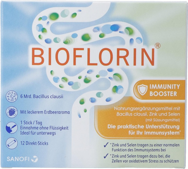 Actual product image Bioflorin Immunity Booster Pulver (12 Piece, Pen, 40 g)