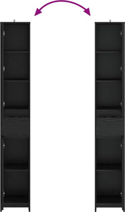 Produktbild vidaXL Badezimmerschrank (30 x 33 x 190 cm)