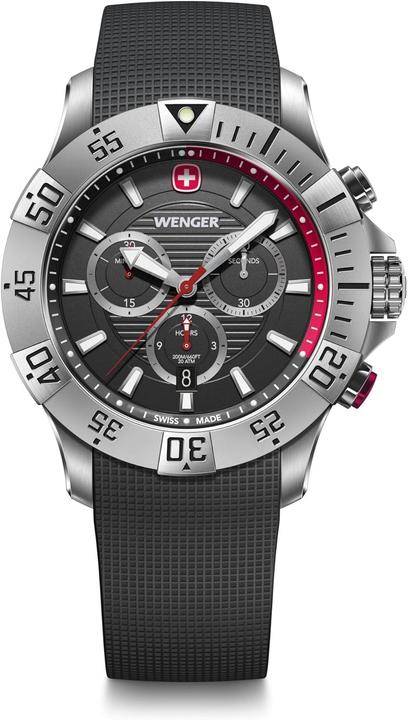 Produktbild Wenger 01.0643.122 Seaforce (Analoguhr, Chronograph, Swiss Made, 43 mm)