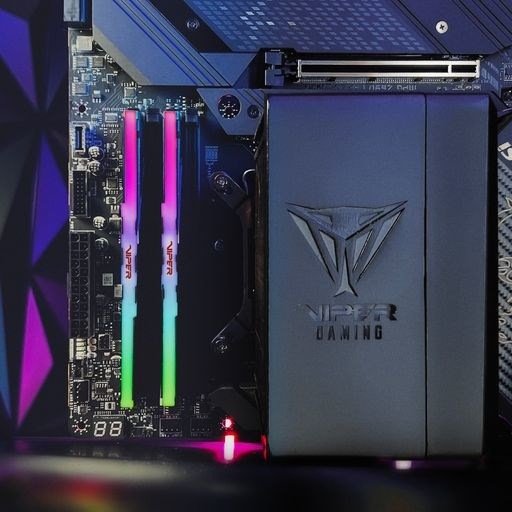 Actual product image Patriot D532GB 6400-40 Viper Venom RGB K2 PAT (2 x 16GB, 6400 MHz, DDR5 RAM, DIMM)