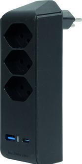 Image du produit Brennenstuhl Fiche de dérivation cleverLINE (Type 12, USB-A, USB-C, 5x)