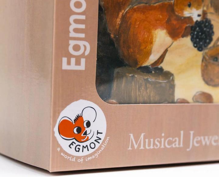Produktbild Egmont Musik Schmuckkästchen Eichhörnchen