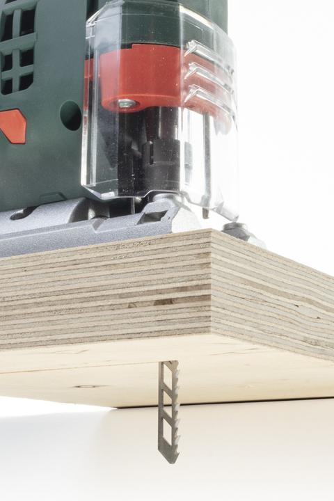 Produktbild wolfcraft 2 Stichsägeblätter HCS L=100mm T-Schaft