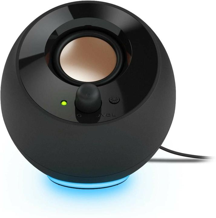 Produktbild Creative Lautsprecher Pebble SE RGB Stereo, schwarz