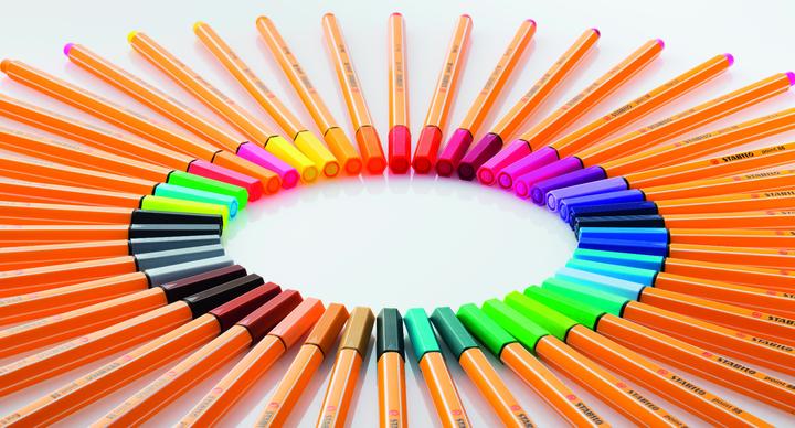 Produktbild STABILO Fineliner Point 88 Sleeve (Mehrfarbig, 30 x)