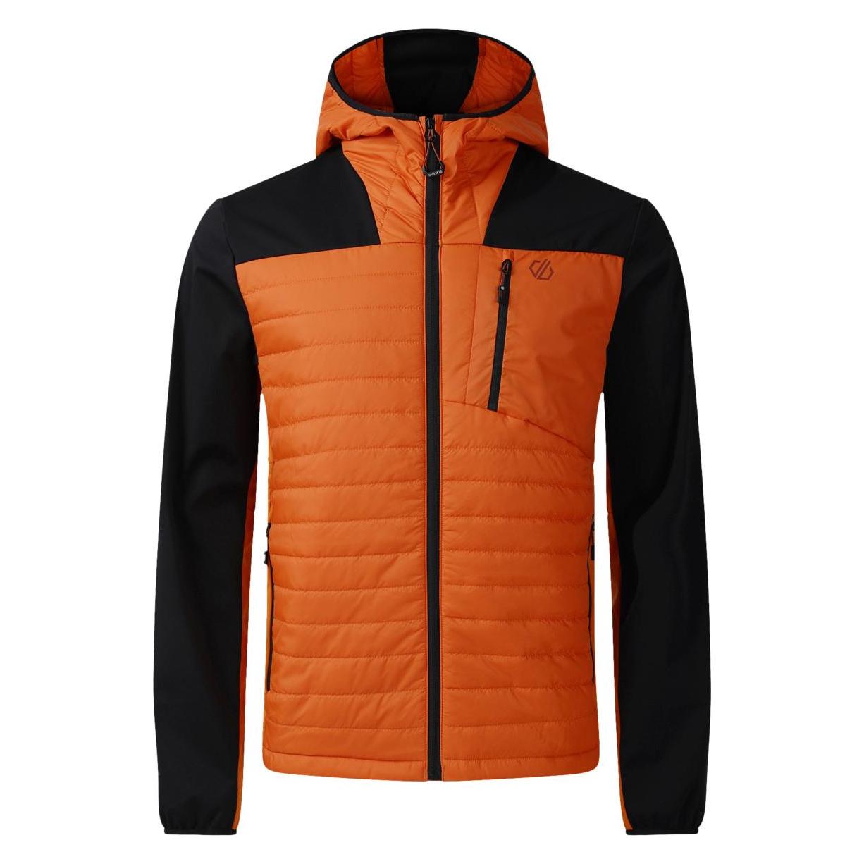 Dare2b, Herren, Outdoorjacken, Mountaineer Softshell (Xxl), Orange, Schwarz, Xxl