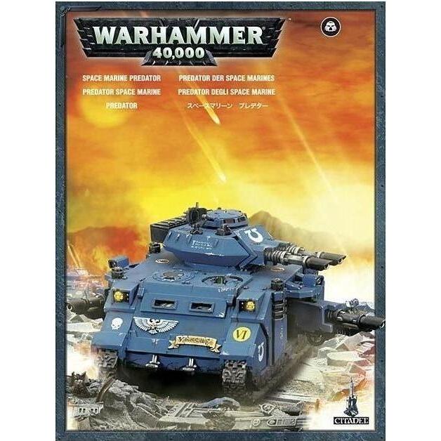 Games Workshop Warhammer 40k - Prédator degli Space Marine