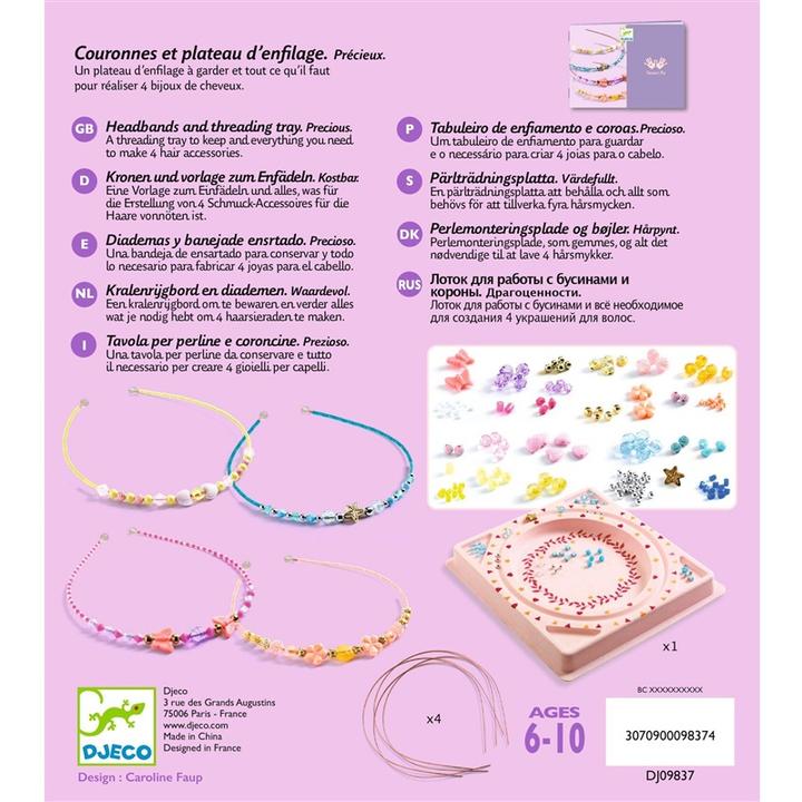 Actual product image Djeco Hair hoop craft