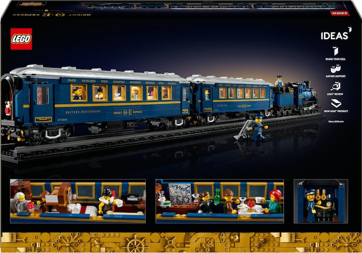 Immagine prodotto LEGO 21344 L'Orient Express (21344, LEGO Ideas, Set LEGO rari)
