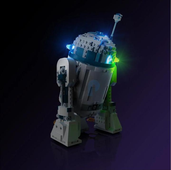Actual product image Light my bricks LMB 2.0 LED light set for LEGO 75379 Star Wars R2-D2