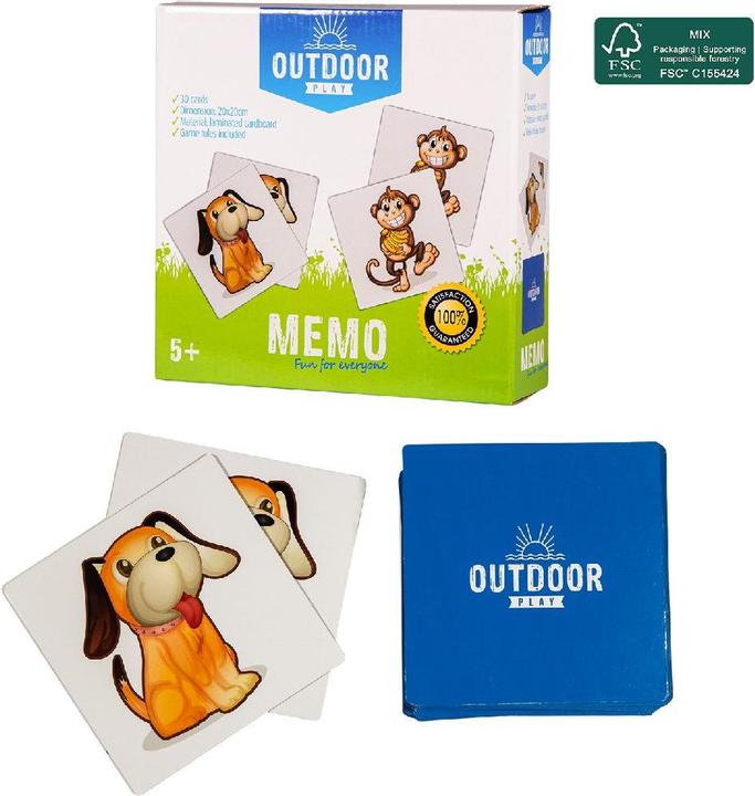 Produktbild Outdoor play Memo FSC