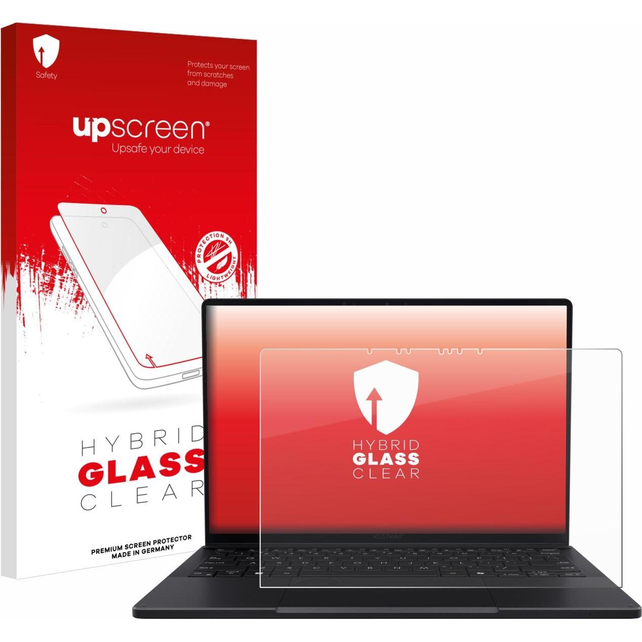 upscreen Scratch Shield Panzerglasfolie (13"), Notebook Schutzfolie