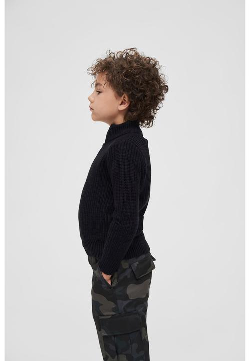 Actual product image Brandit Kids Navy Troyer Sweater - 16227 (122, 128)
