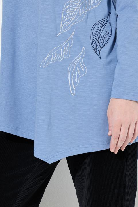 Produktbild Ulla Popken Longshirt, Stickerei, Stehkragen, Langarm (46, 48)