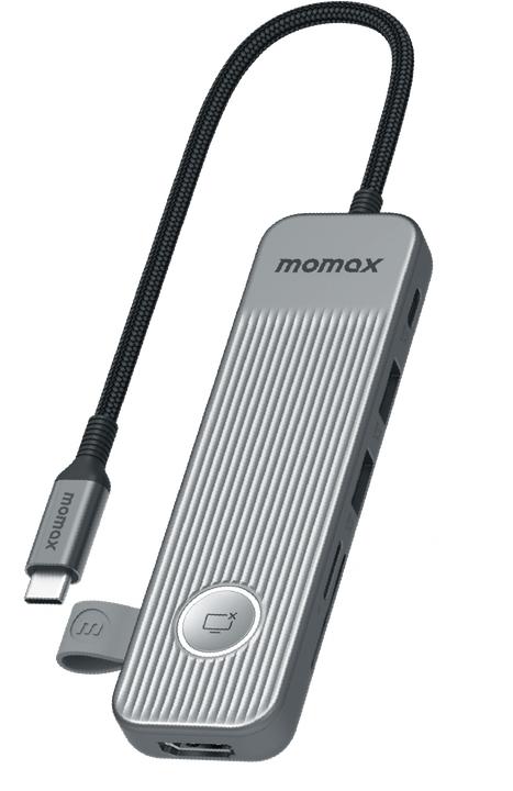 Actual product image Momax One Link 7 in 1 multi-function USB-C hub