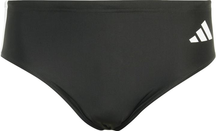 adidas Herenzwembroek met 3 strepen, Zwart/Wit, M (6)