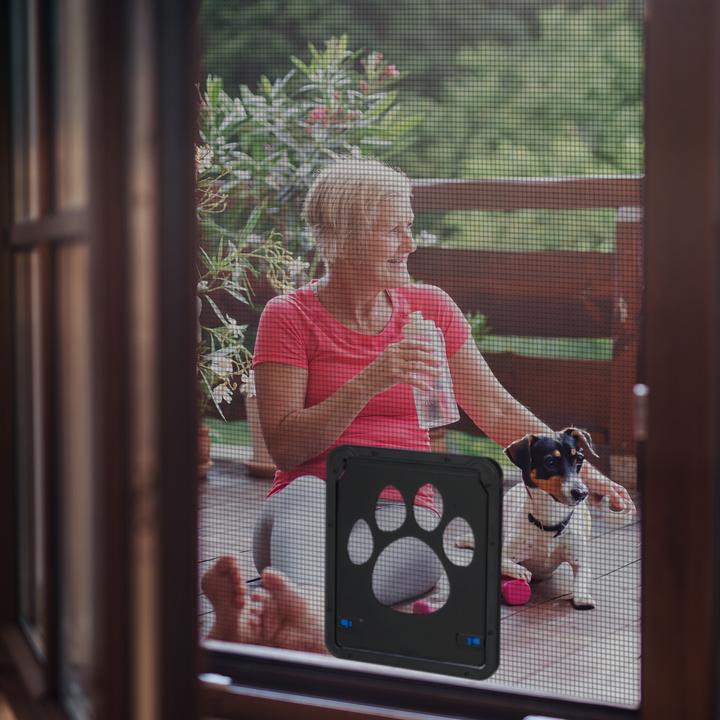 Image du produit Relaxdays Clapet pour animaux domestiques (Chatière magnétique)