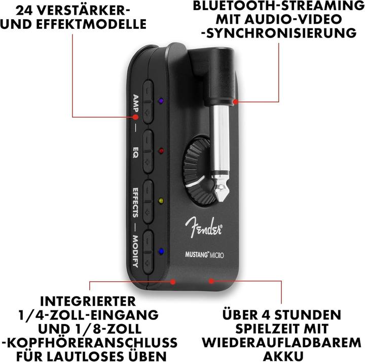 Actual product image Fender Mustang Micro (Guitar)
