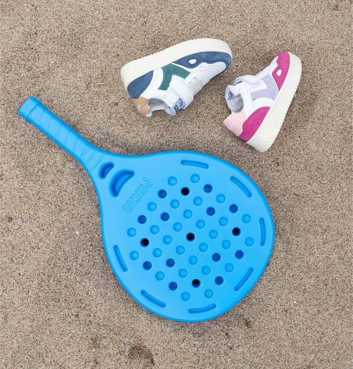 Actual product image Victoria Children's single strap split leather sneakers (30)