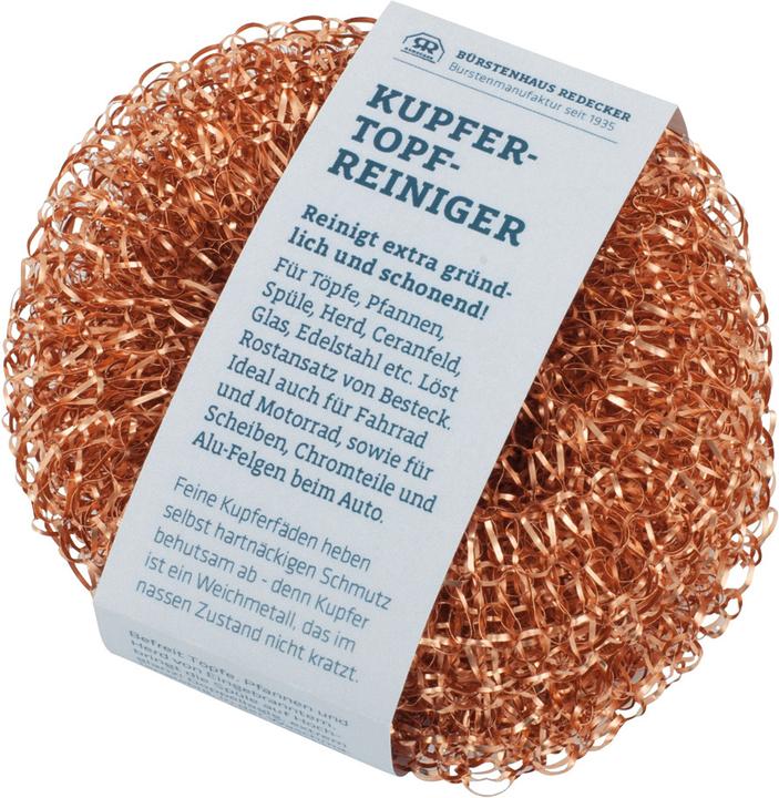 Produktbild Bürstenhaus Redecker Kupfer-Topfreiniger (2 Stk.)