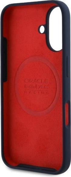 Actual product image Red Bull Racing - Silicone Red Ring MagSafe (RBHMP16M24SIILVR) - iPhone 16 Plus - Navy (Apple iPhone 16 Plus)